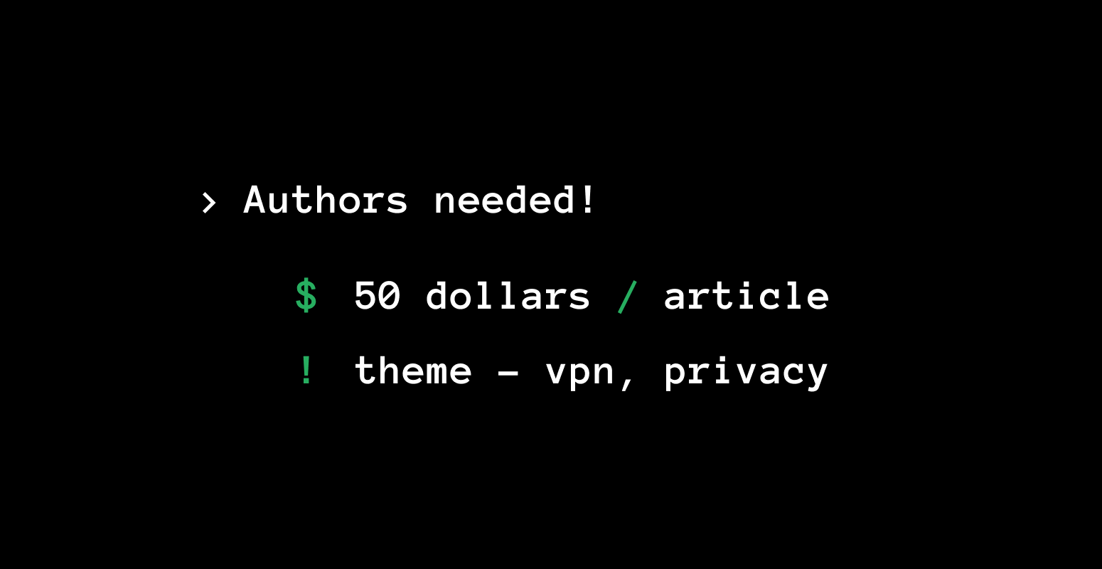 Write for Xeovo and get paid